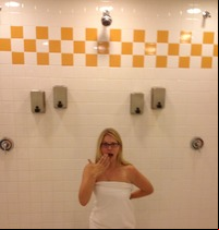 shower mature wherein get play lakers court