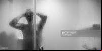 shower mature photos mature man take shower picture detail photo royalty free